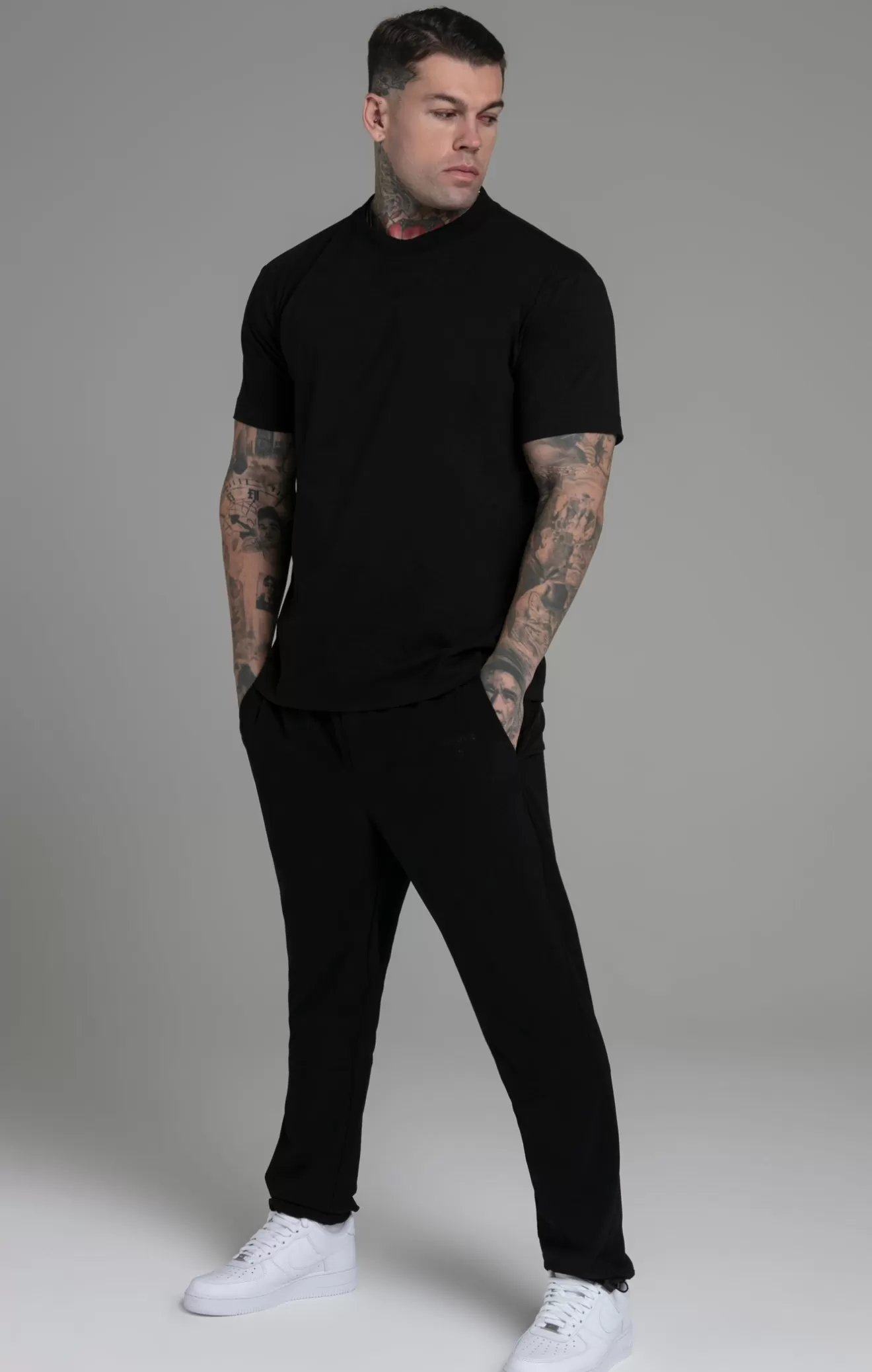 SikSilk T-Shirts^Black Pack of 2 T-Shirts