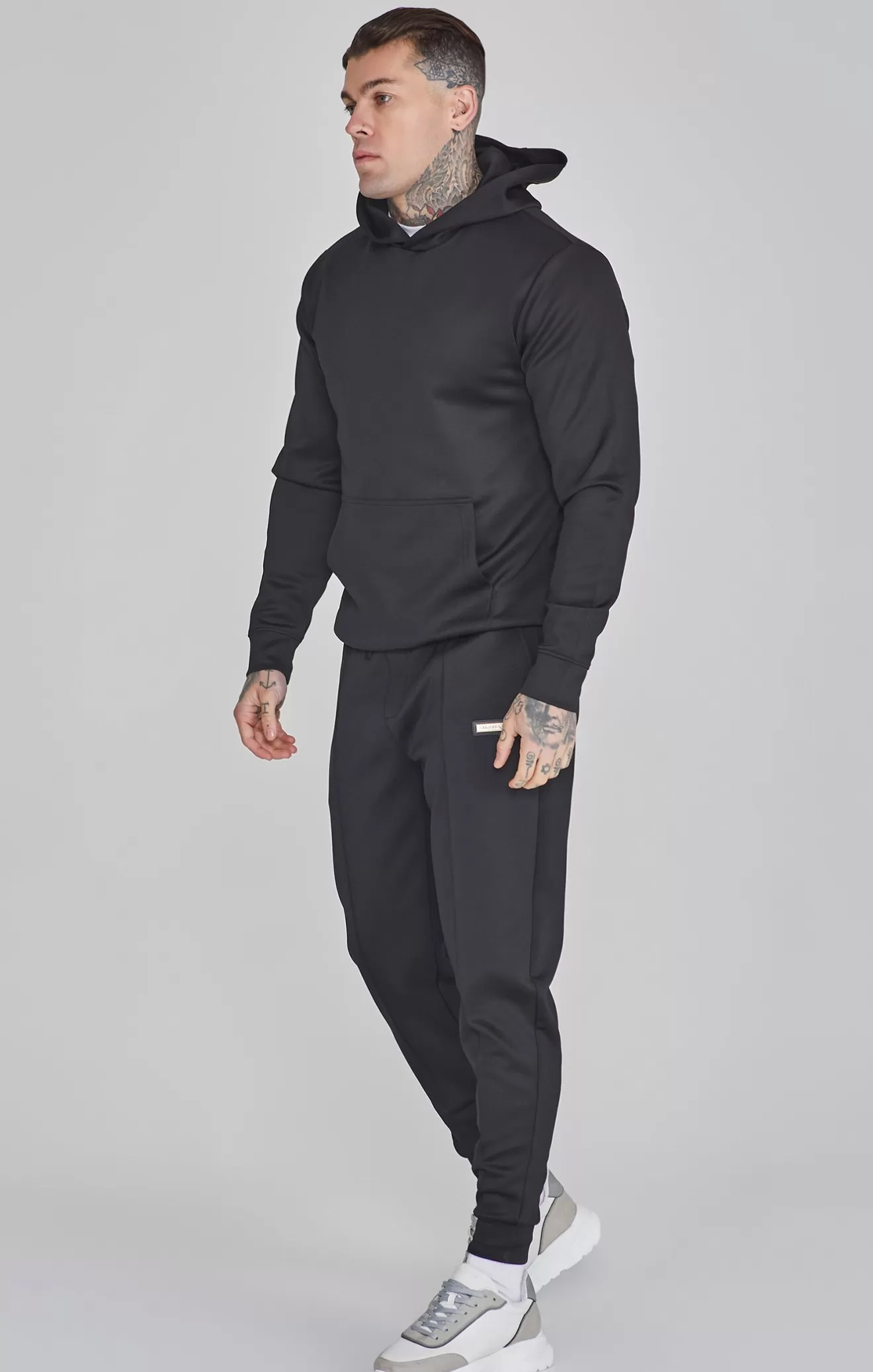 SikSilk Hoodies^Black Smart Hoodie