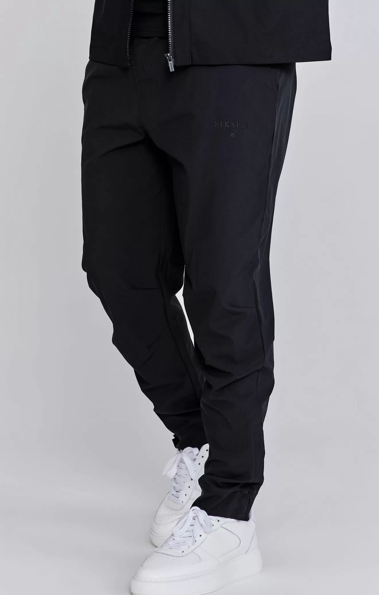 SikSilk Joggers^Black Smart Joggers