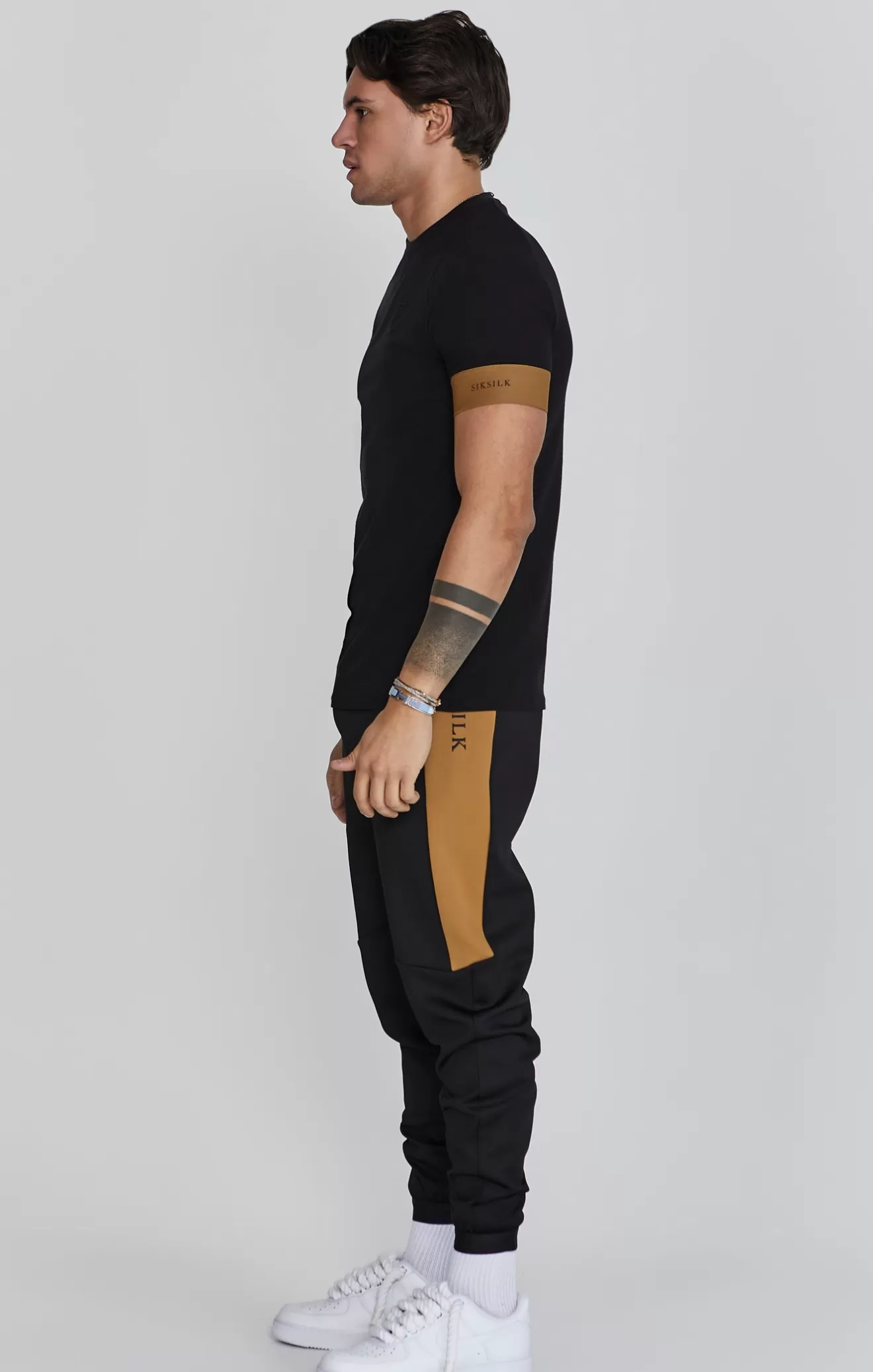 SikSilk T-Shirts^Black Tech T-Shirt
