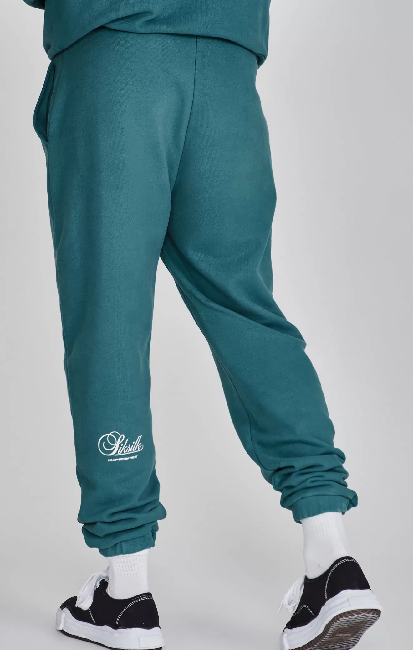 SikSilk Joggers^Green Graphic Joggers
