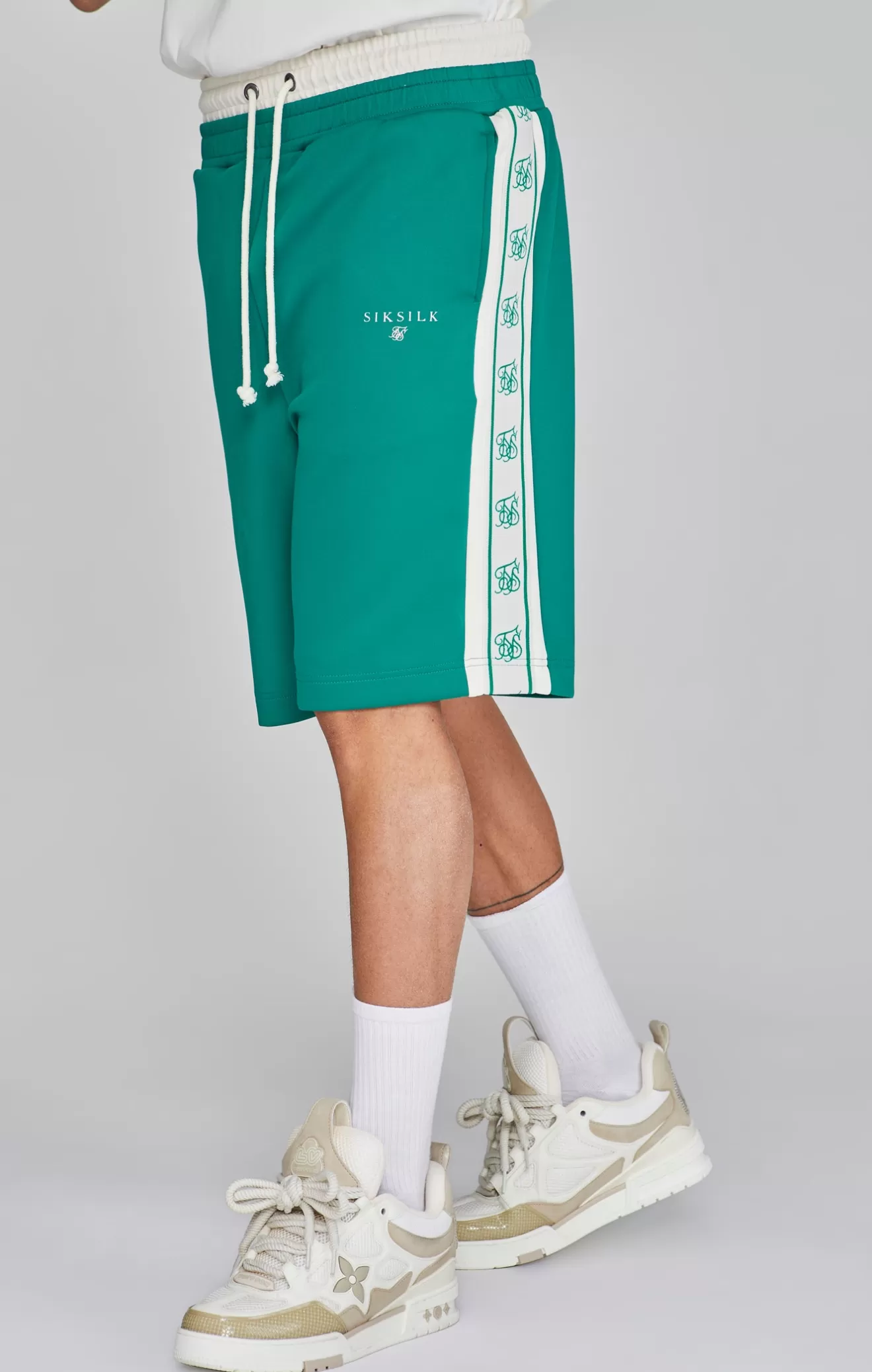 SikSilk Shorts^Green Shorts