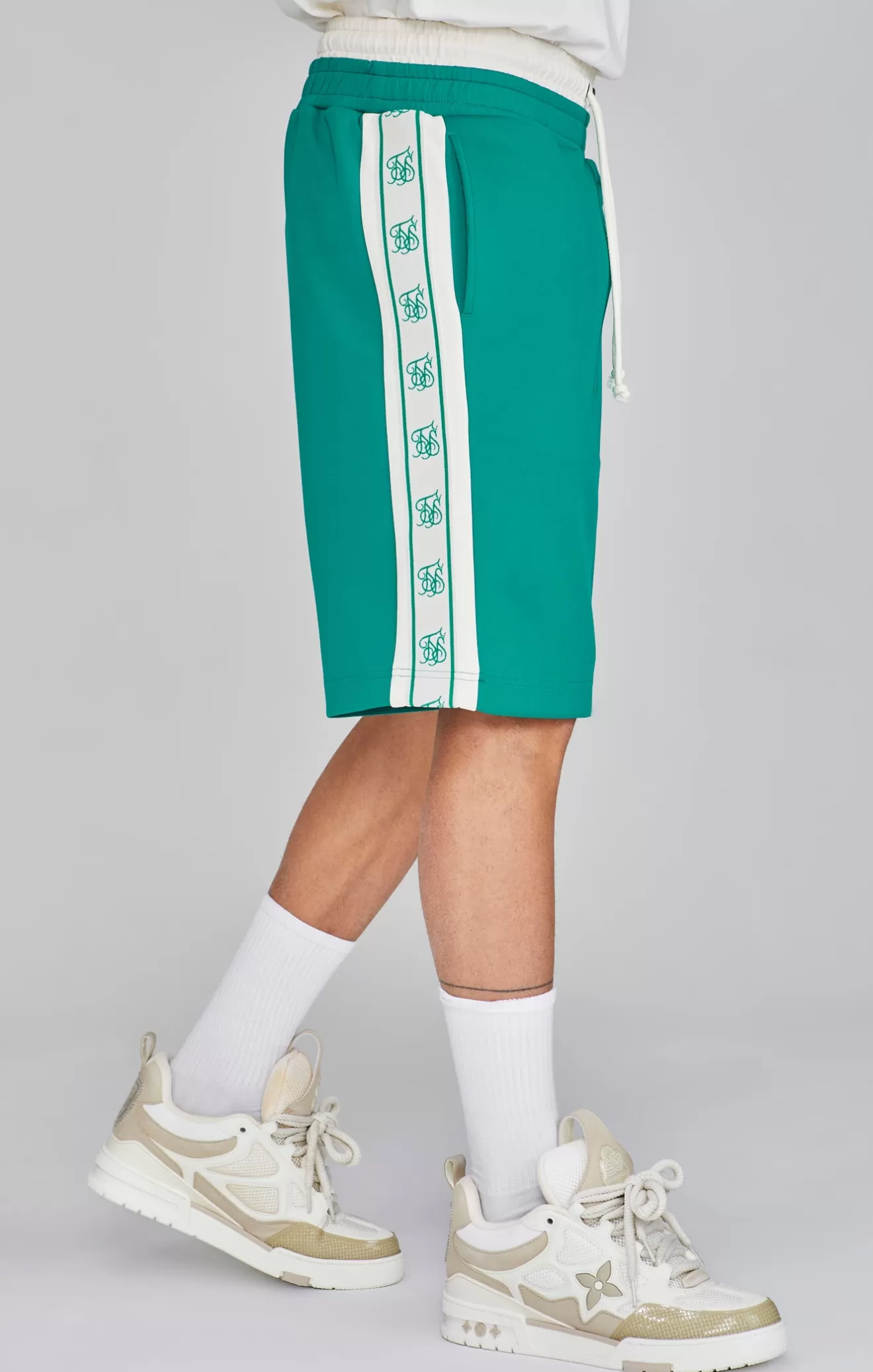 SikSilk Shorts^Green Shorts