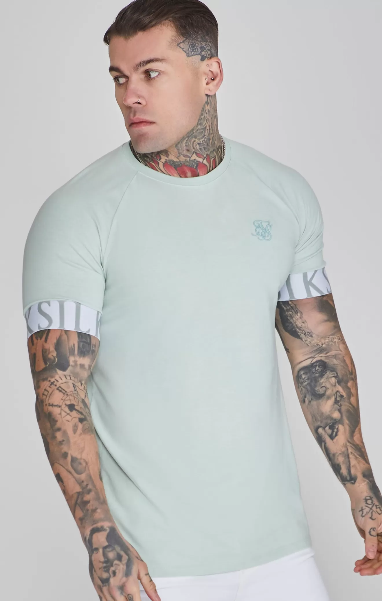 SikSilk T-Shirts^Green Tech T-Shirt