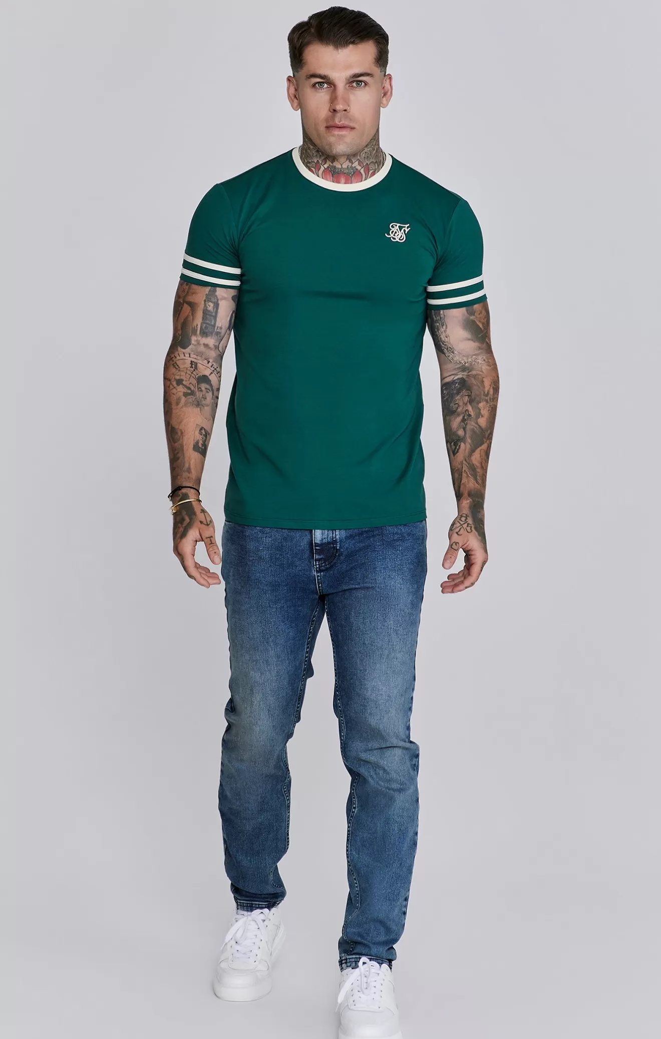 SikSilk T-Shirts^Green Tournament T-Shirt