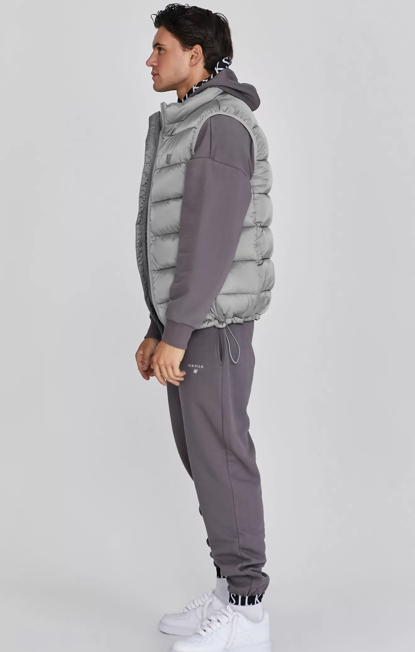 SikSilk Jackets^Grey Gilet