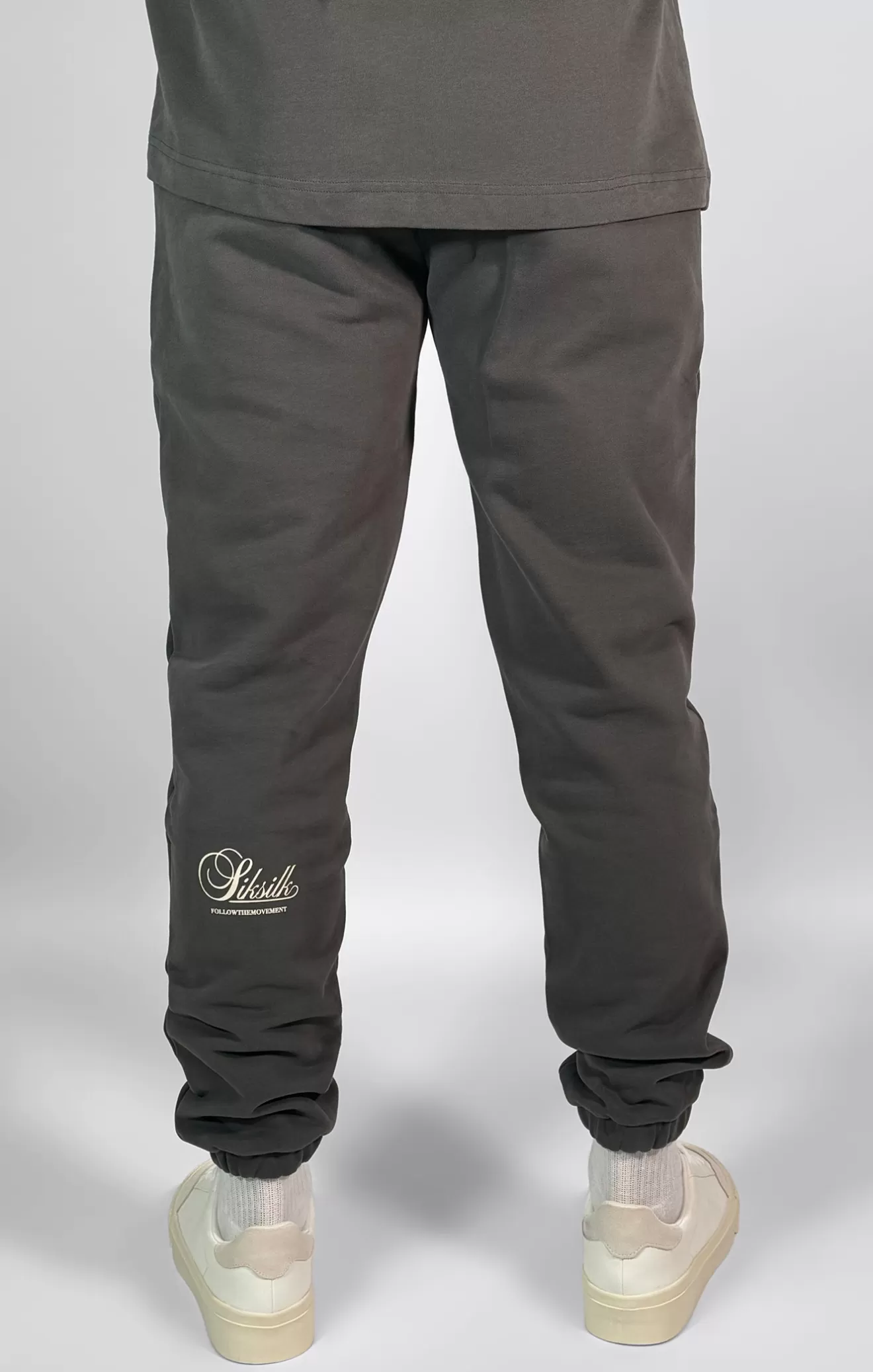 SikSilk Joggers^Grey Graphic Joggers