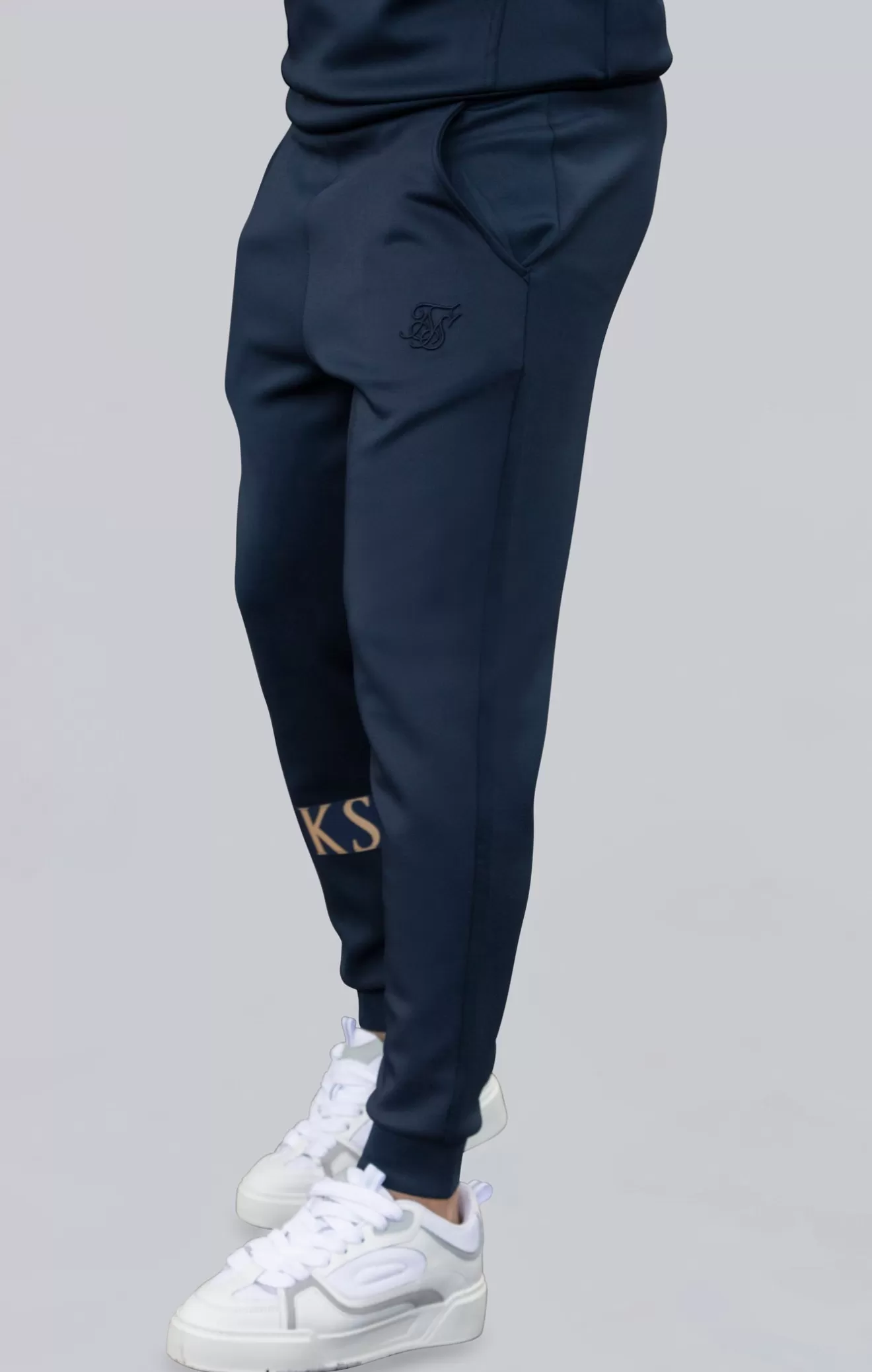 SikSilk Joggers^Navy Dynamic Joggers