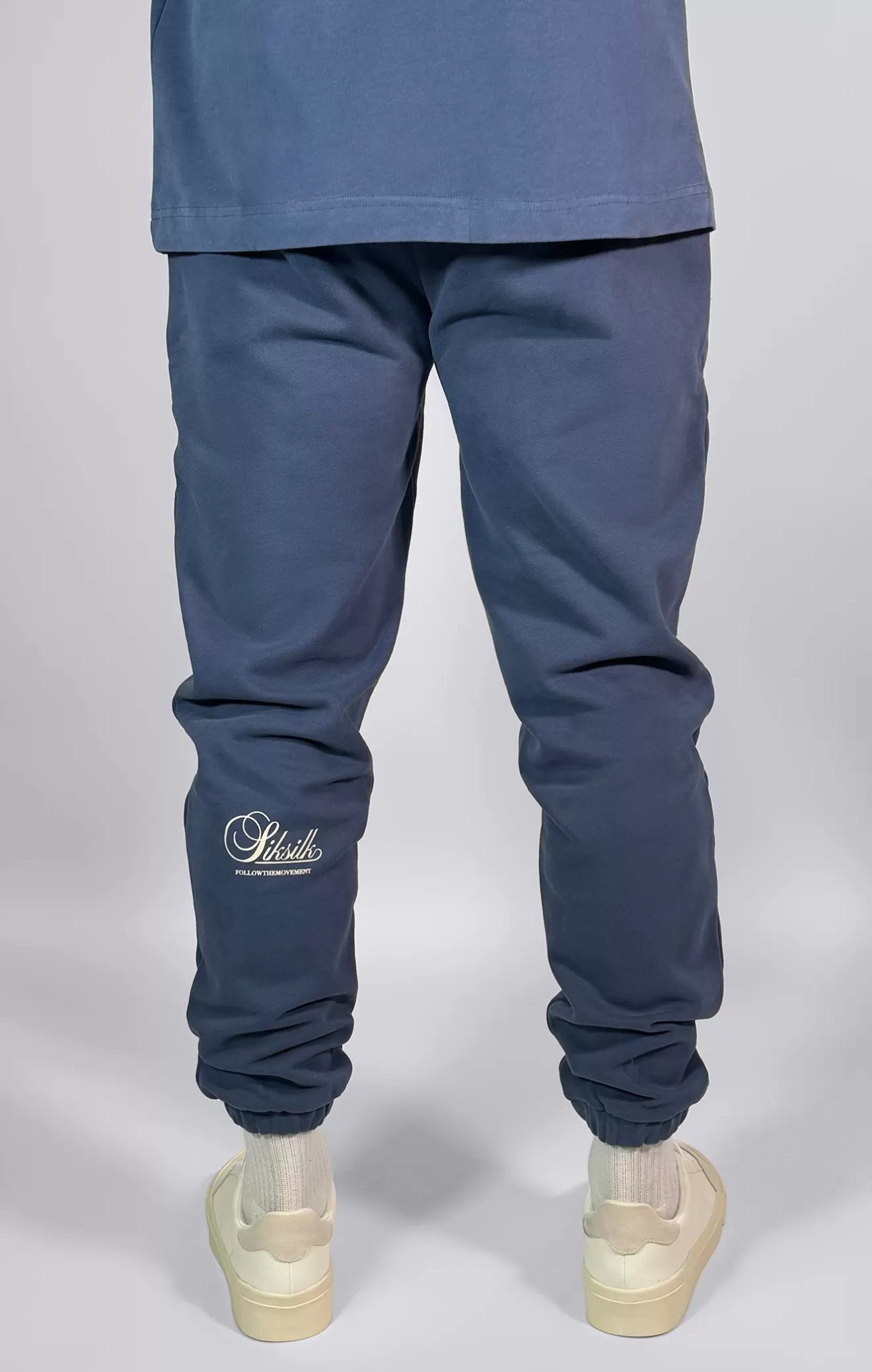 SikSilk Joggers^Navy Graphic Joggers