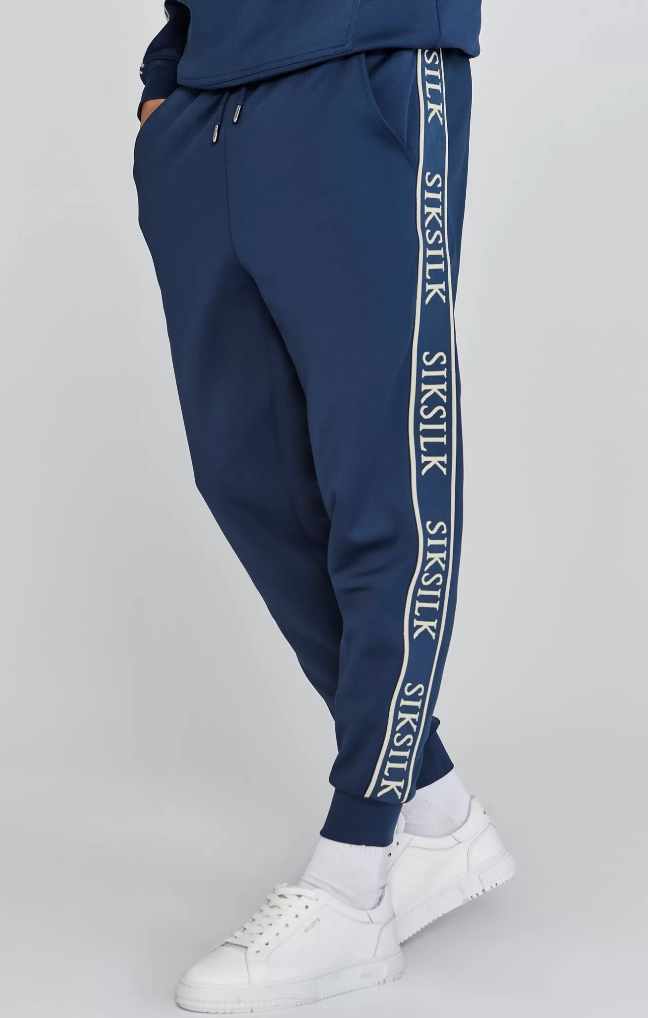 SikSilk Joggers^Navy Joggers
