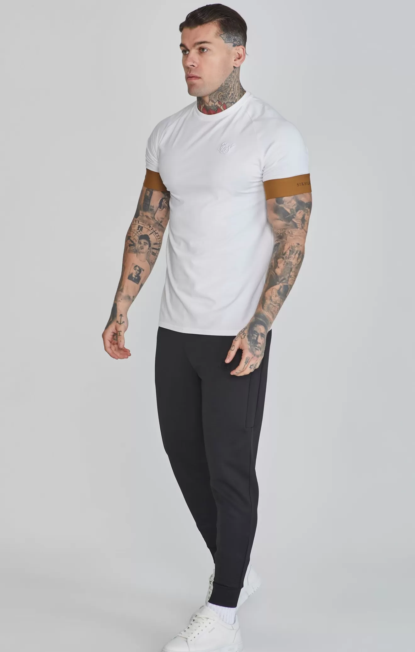 SikSilk T-Shirts^White Tech T-Shirt